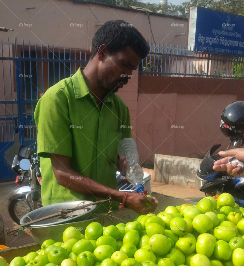 fruit seller