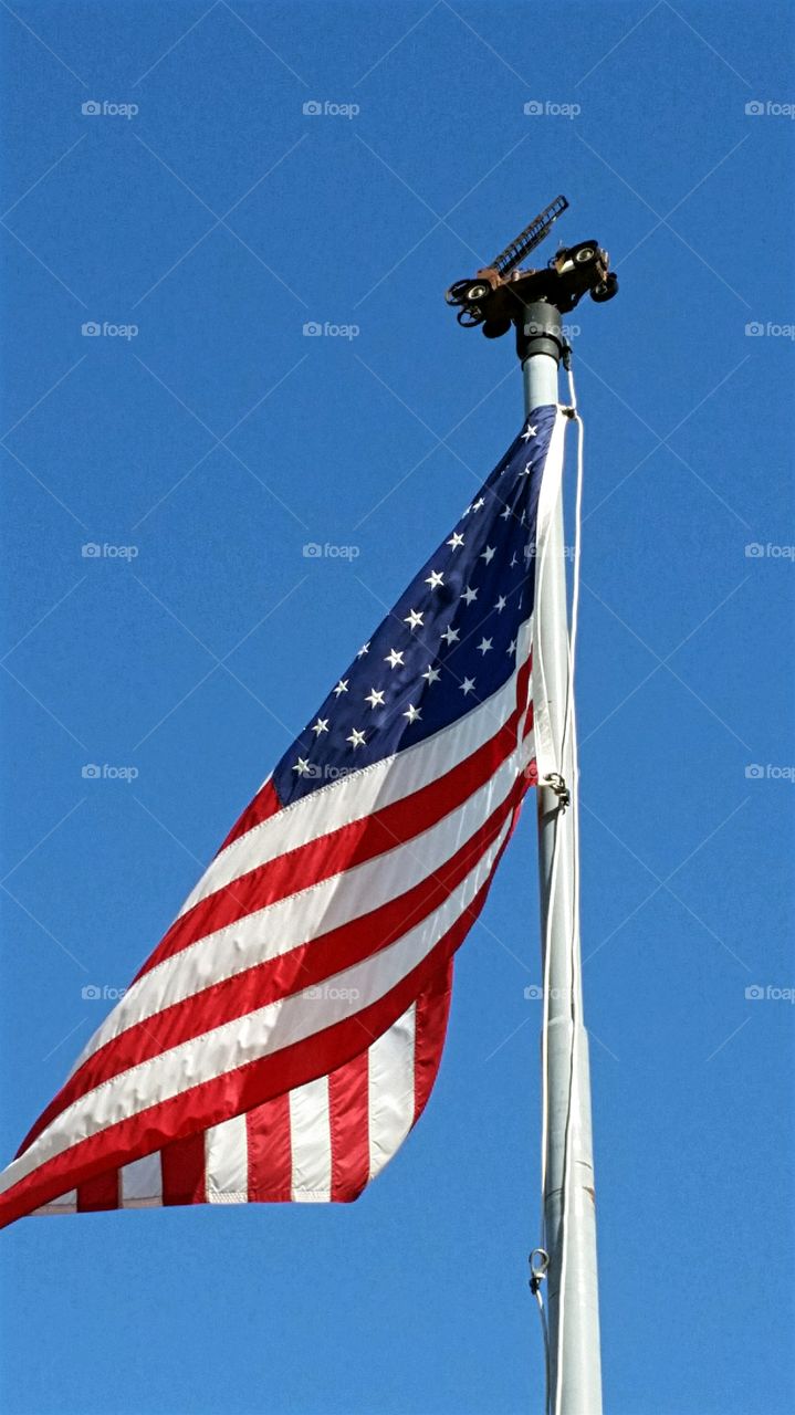Firehouse Flag Pole