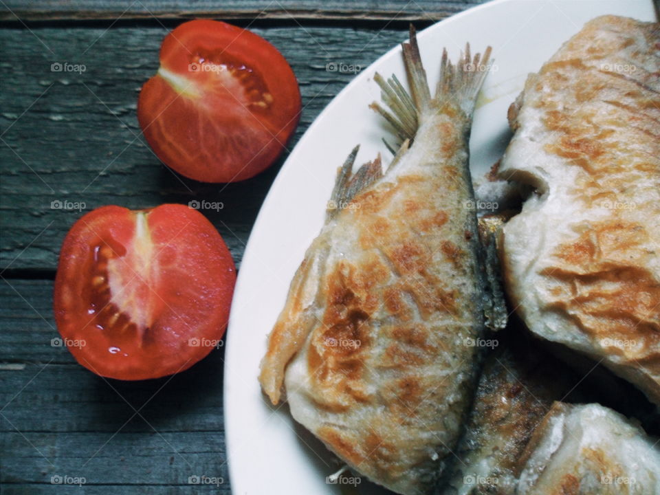 Fried fish