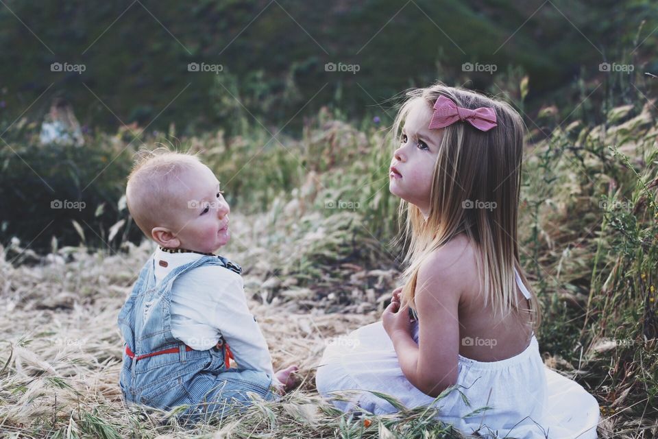 Child, Baby, Girl, Grass, Nature
