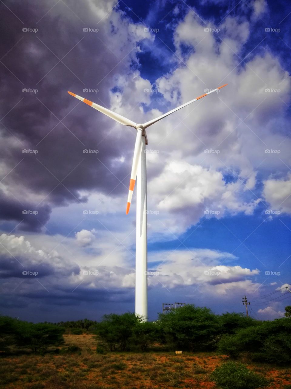 the windmil in our area very grateful environmental