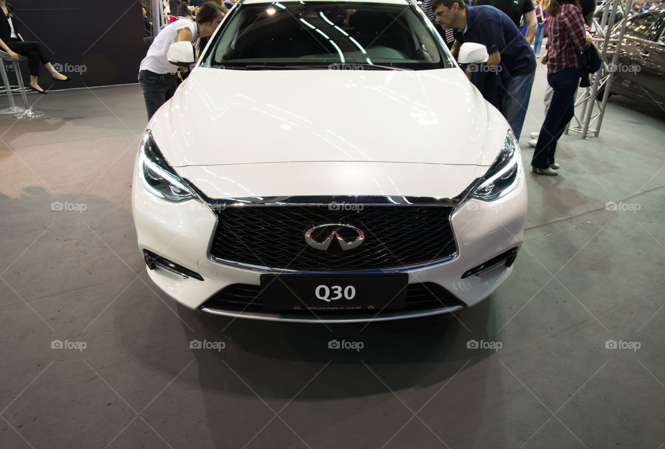 infiniti q30 on belgrade car show 2016