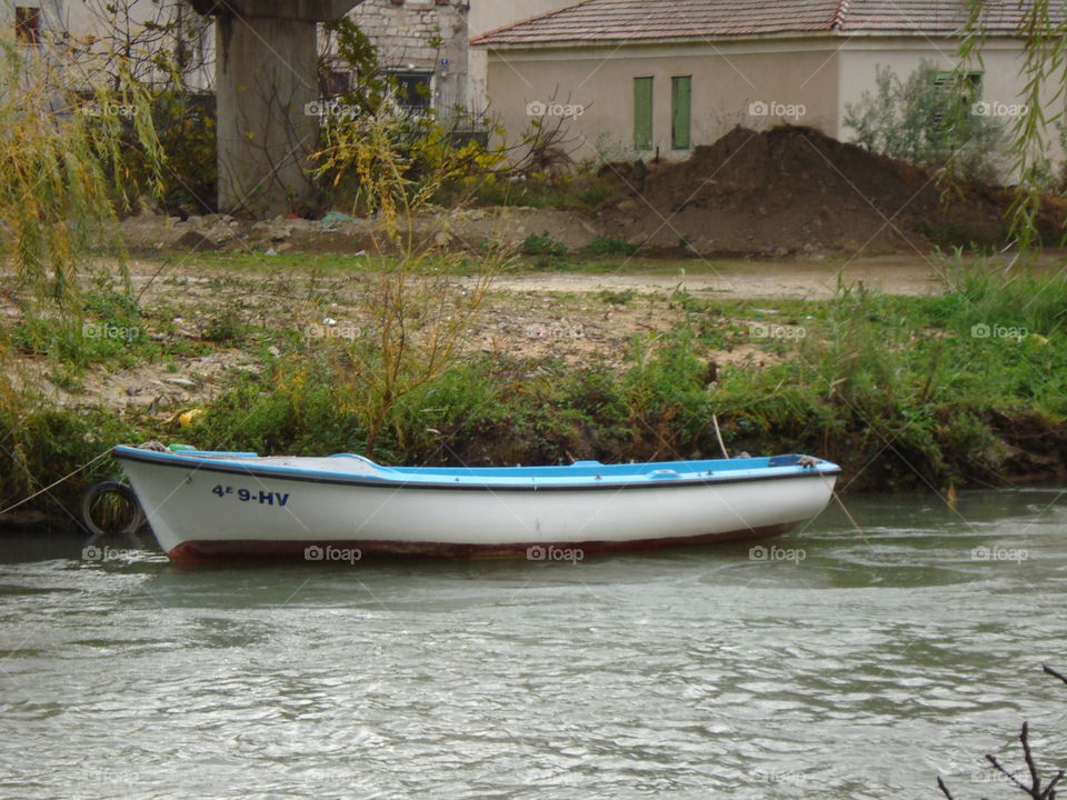 The Small River Boat