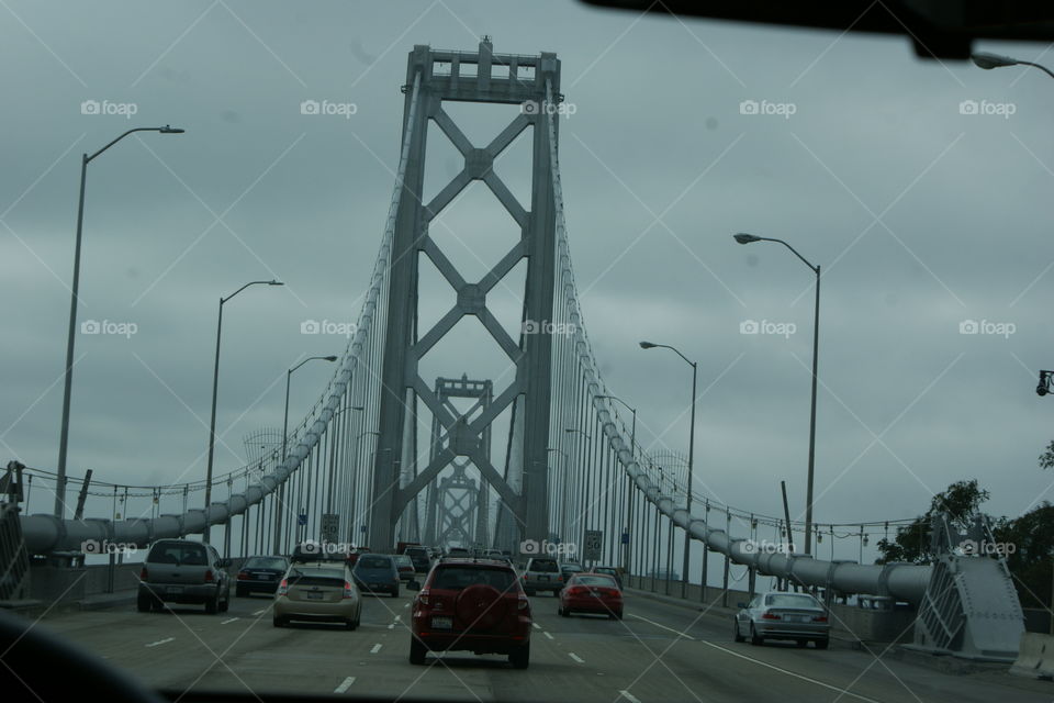 Heading into San Francisco with my family on vacation 