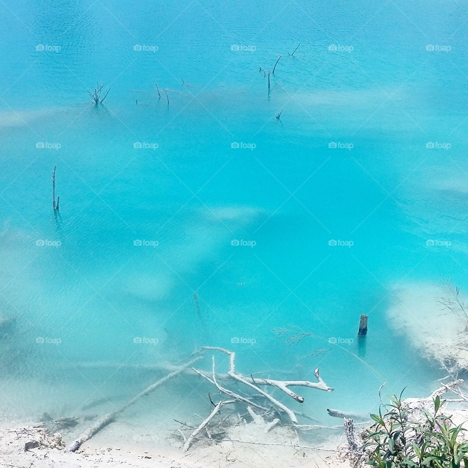 Blue Lake Kaolin. Nature Blue Lake 
Belitung Indonesia

#Bluelake #danaubiru #danaukaolin #blue #lake #calm #Relax #nature #pure #exotic