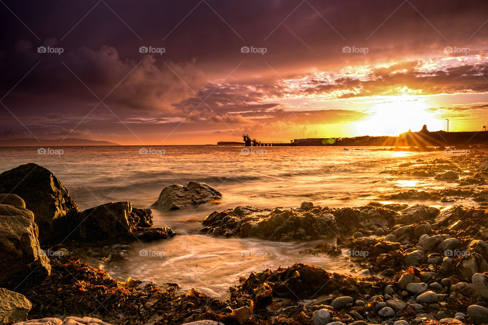 Salthill sunset, Galway, Ireland