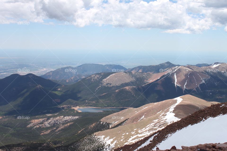 Top of the peak