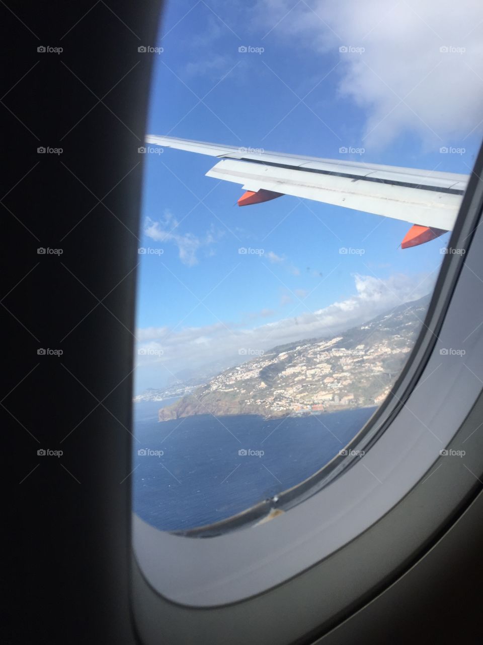 Madeira from the plane