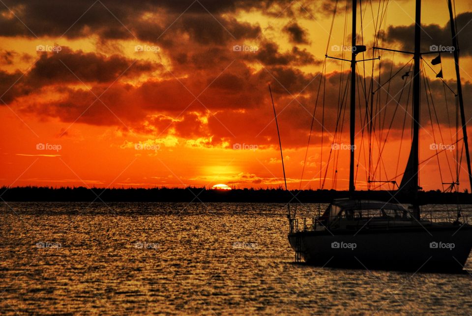 Sunset on Bonaire