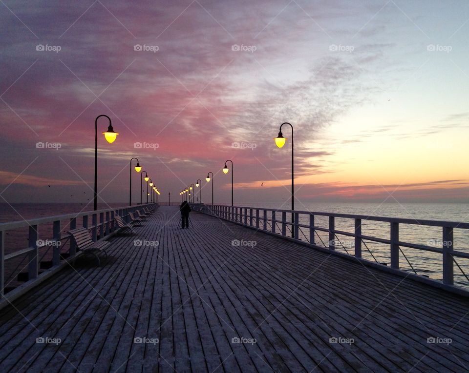 sunrise silhouettes