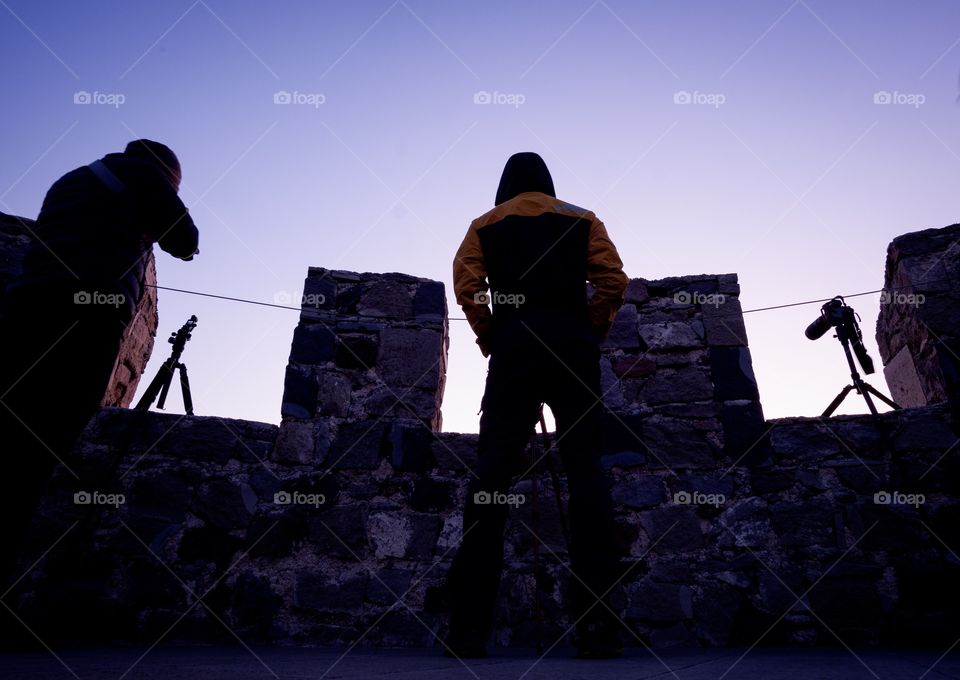 Happy hour of camera man 