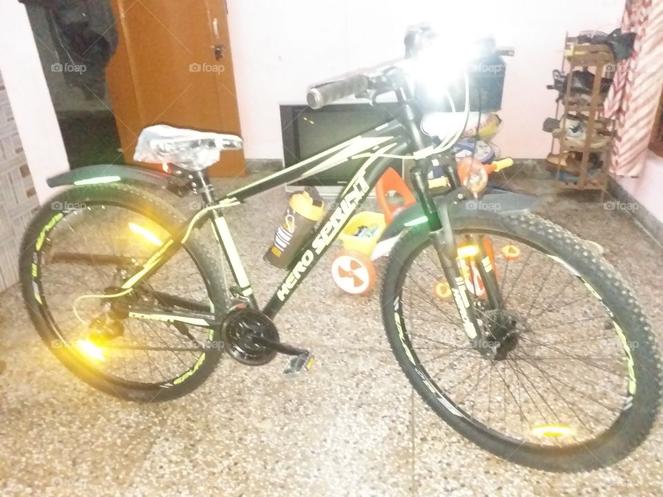 Hey friends this is new bicycle good for health and sporty look