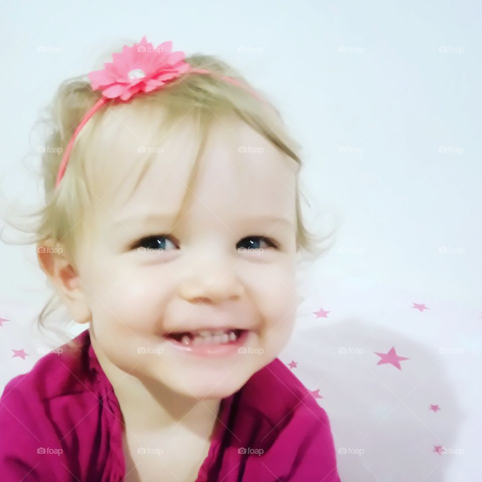 toddler smile