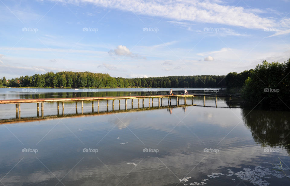 Lakeside view