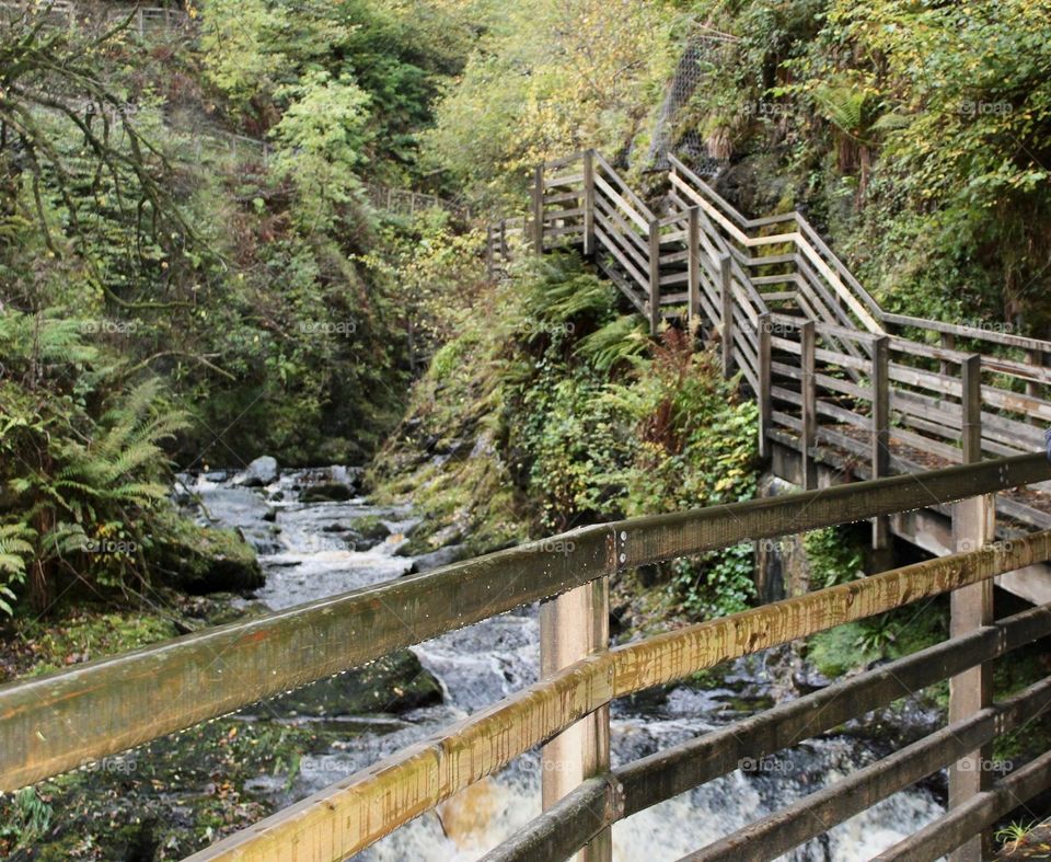 The never ending walk way