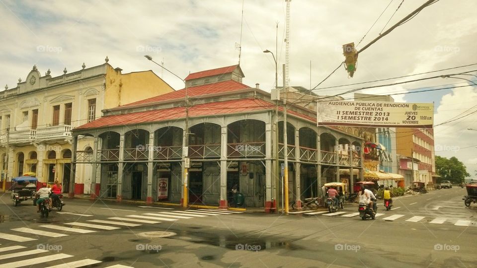 house, iron Eiffel iquitos, peru, square, plaza, armes, armes,