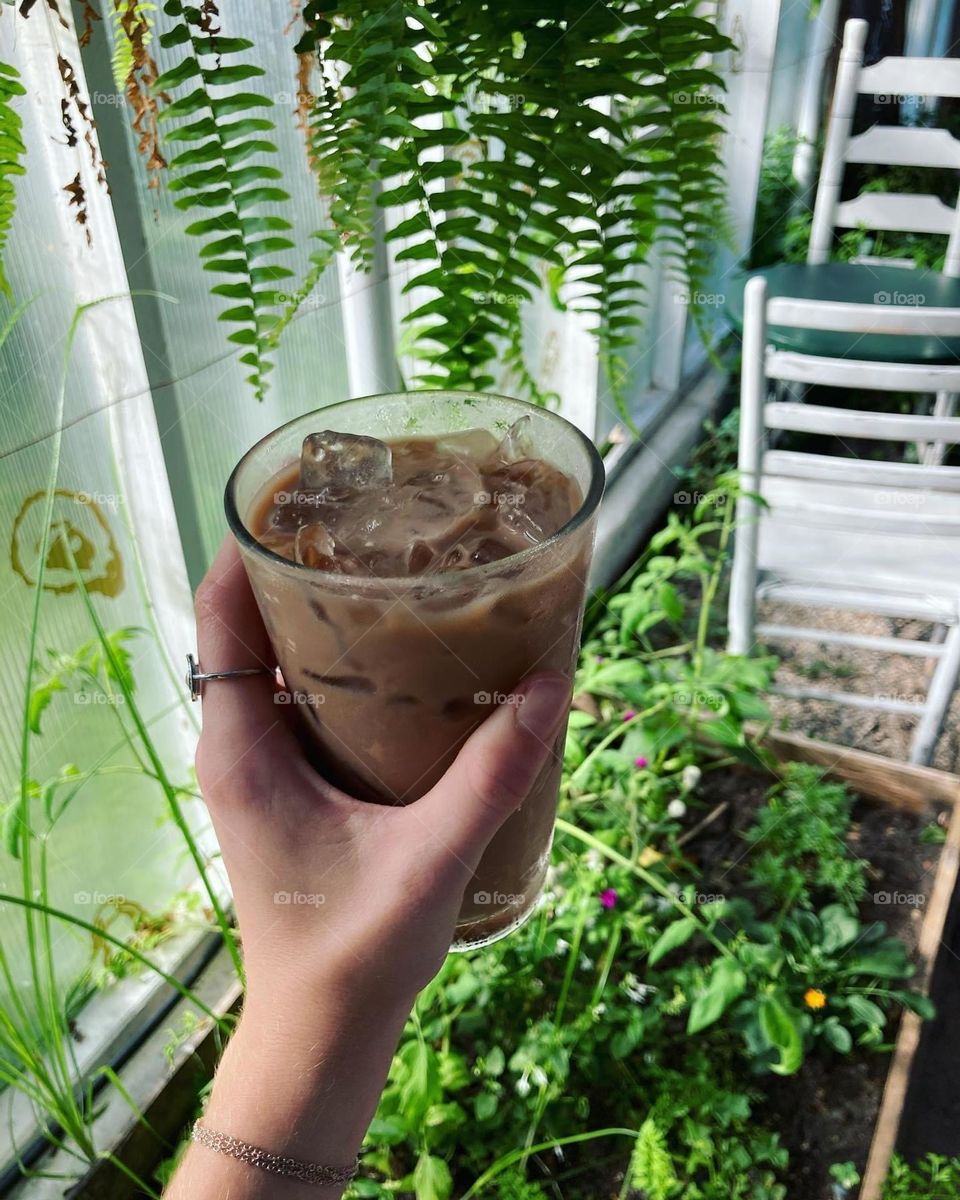 Delicious iced coffee!