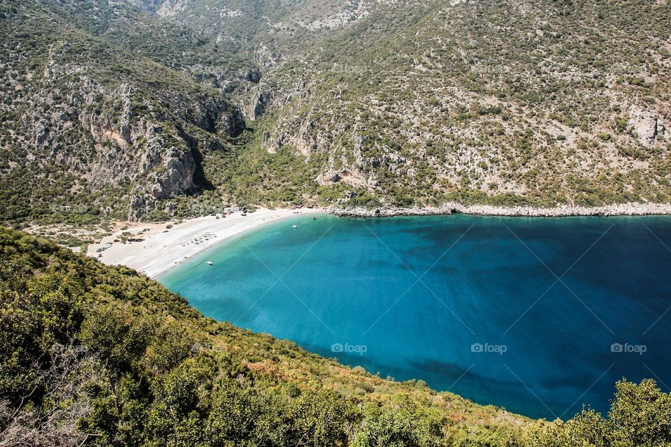 Greek beach