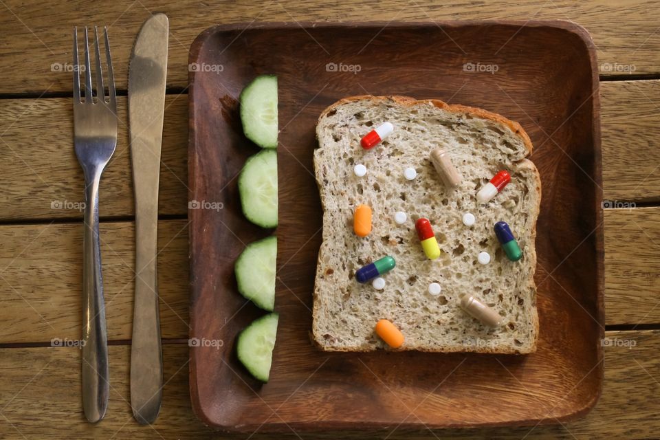 Food, No Person, Knife, Cutlery, Fork