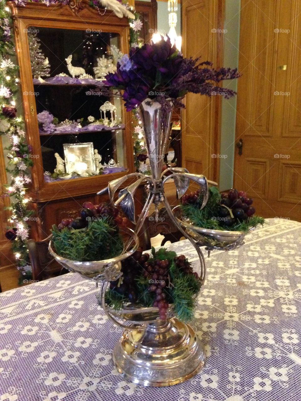 Holiday table centerpiece 