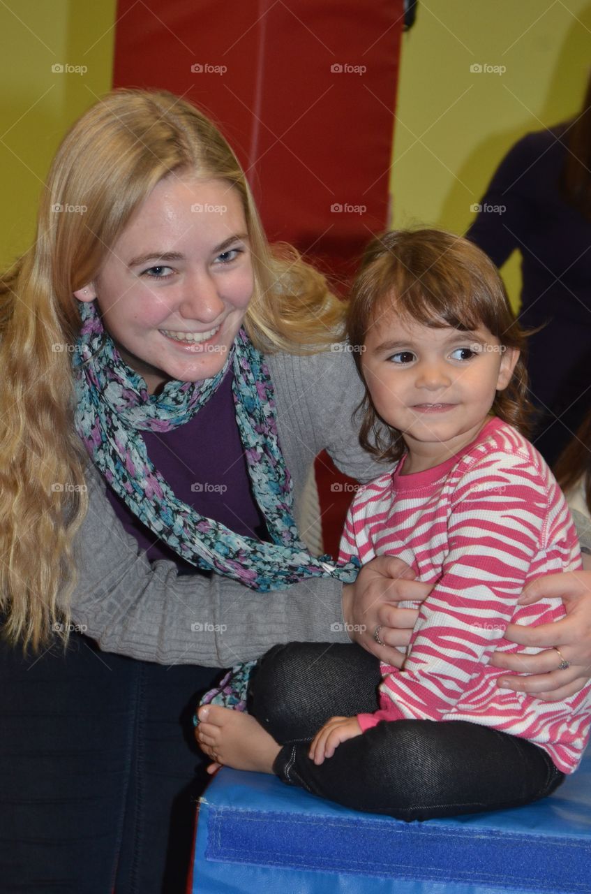 Child, People, Two, Woman, Family