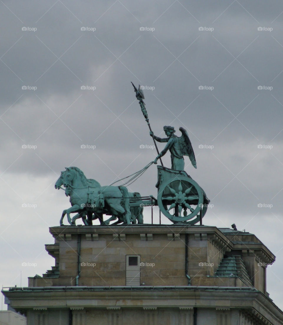 Quadriga on top of the Brandenburger Tor