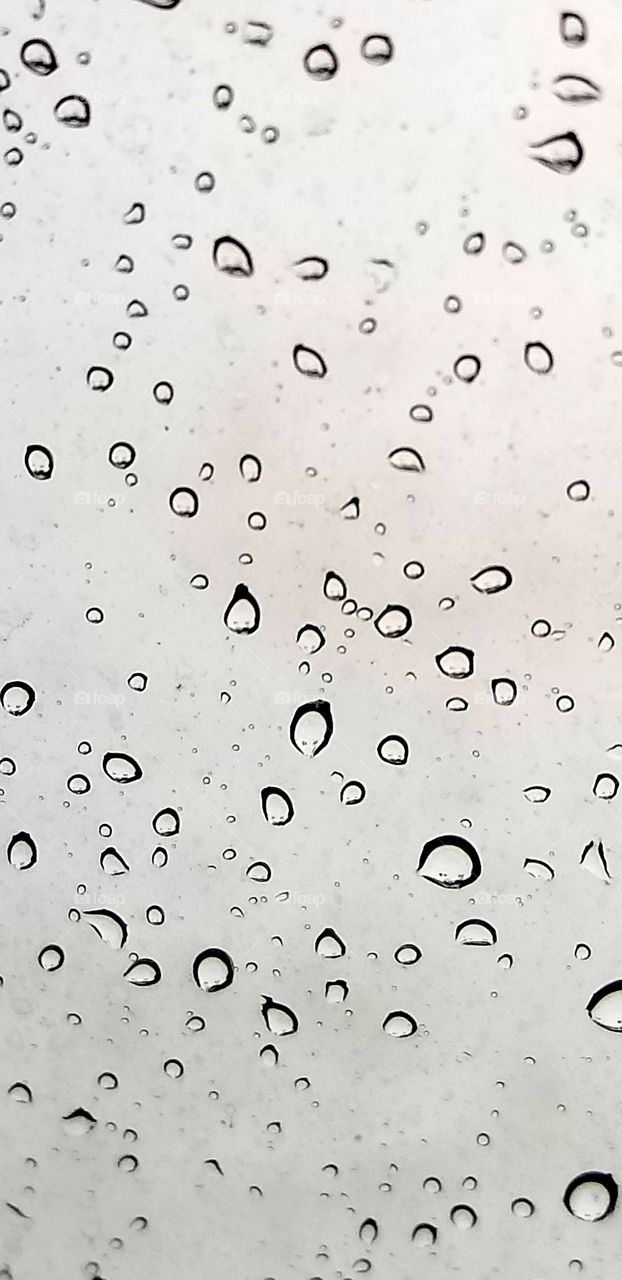 rainy drops window