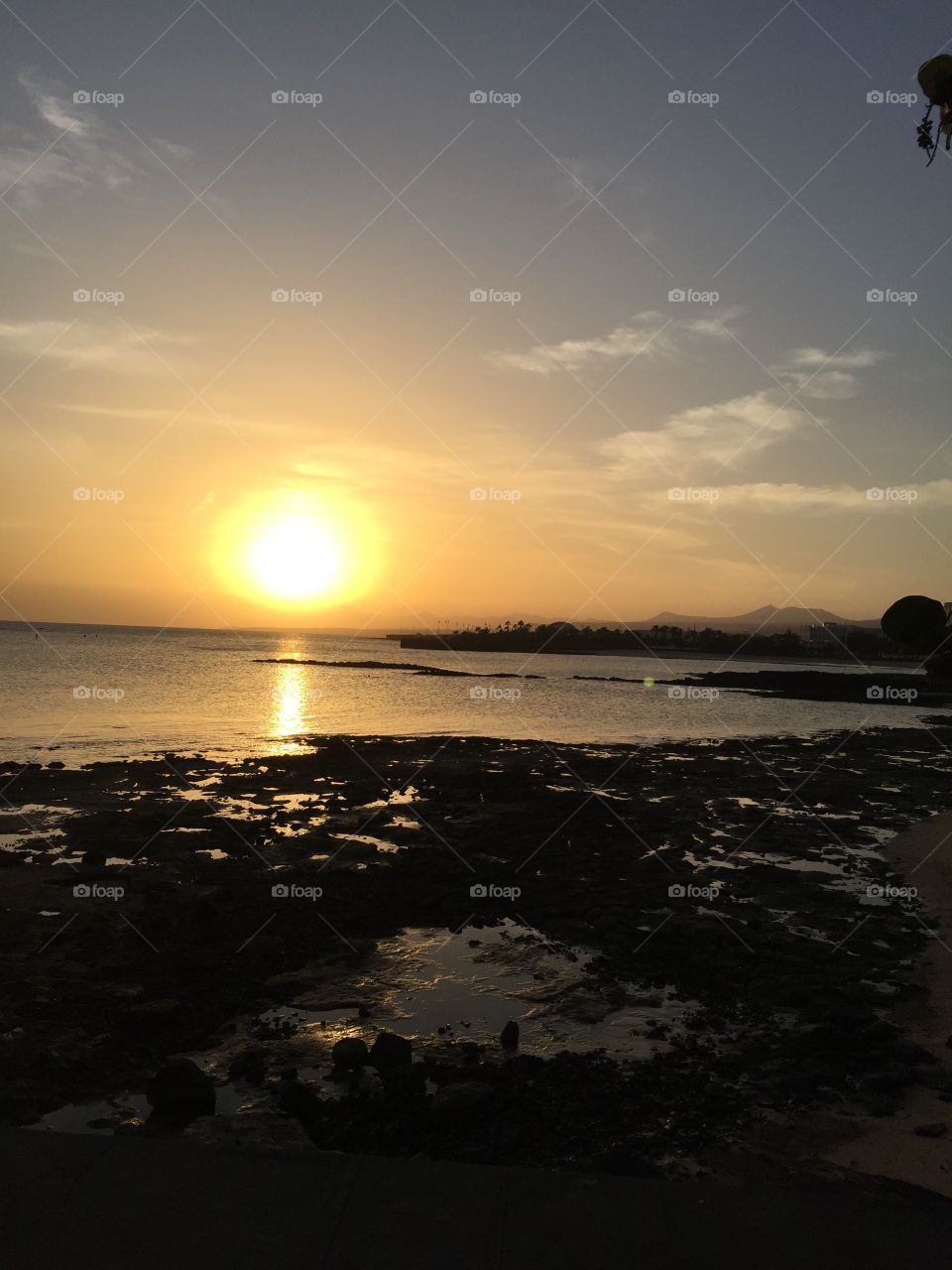 Anochecer Desde Arrecife 