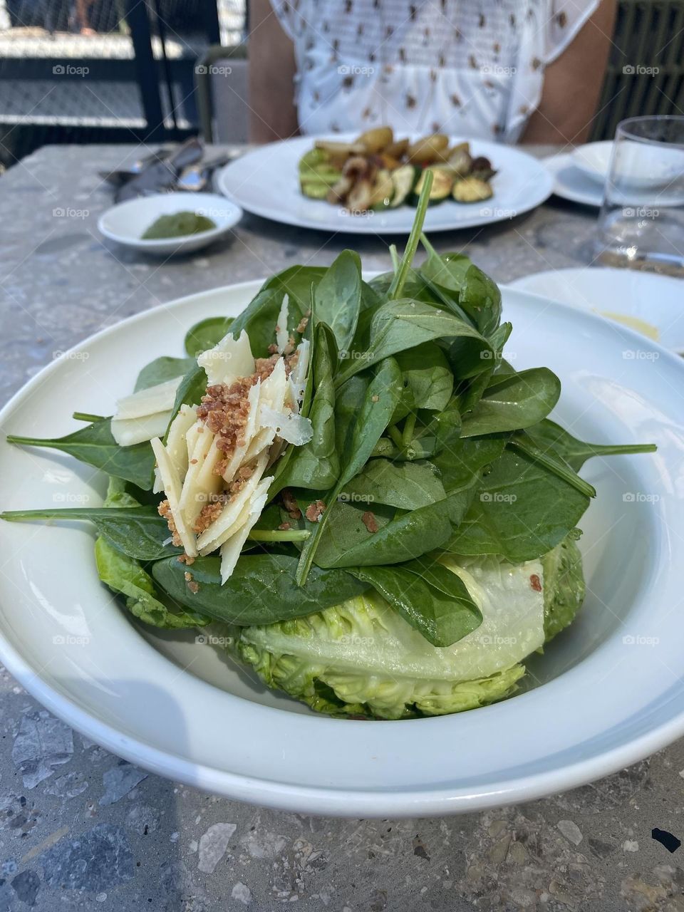 Caesar Salad in Lake Como