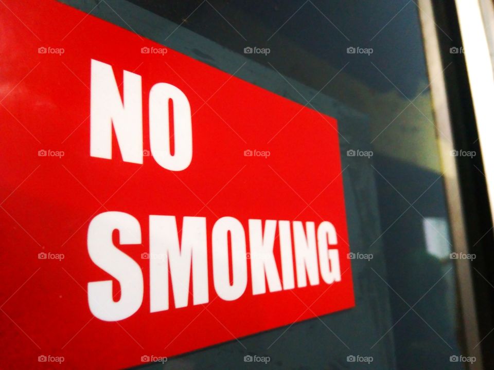 No smoking
