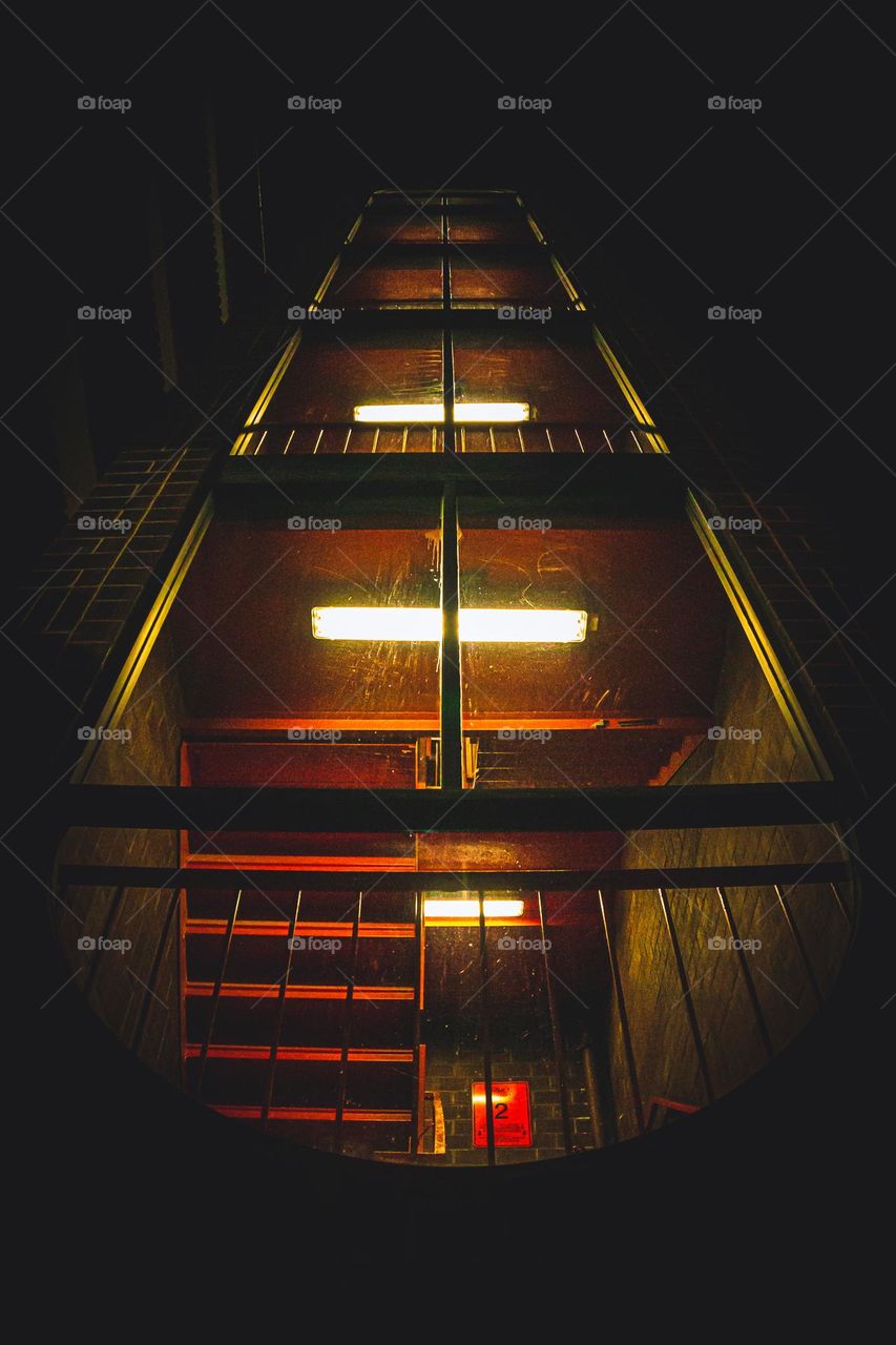 Stairwell and it’s repeating loops