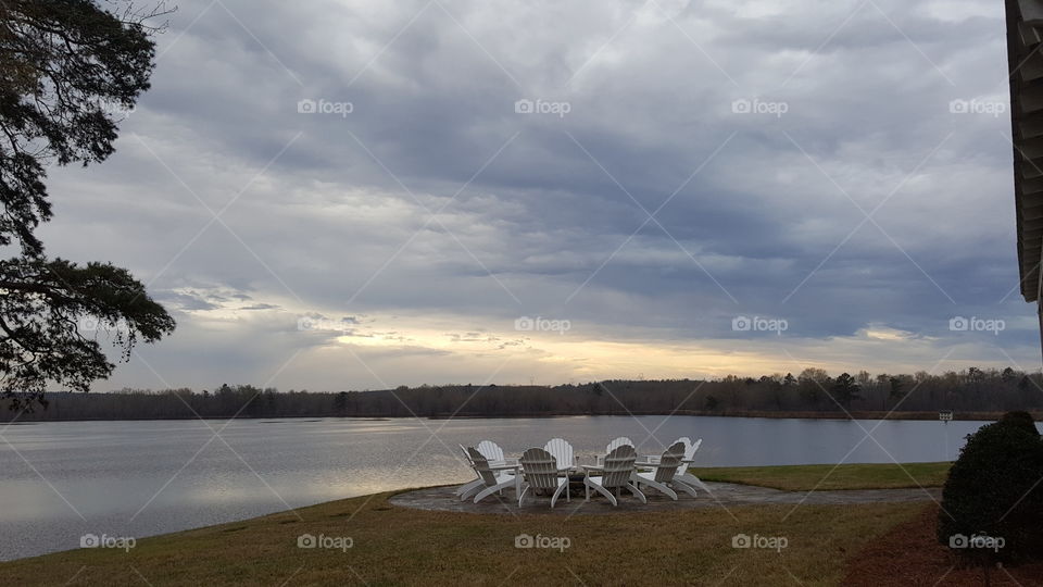 Morning on the lake