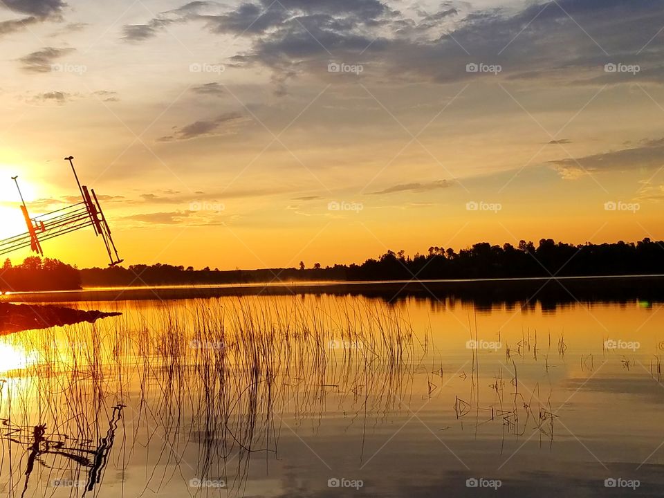 sunrise in Minnesota