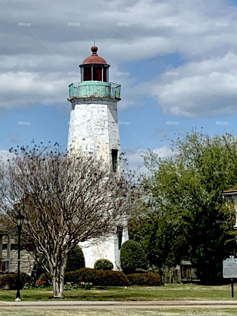 Point Comfort lighthouse 