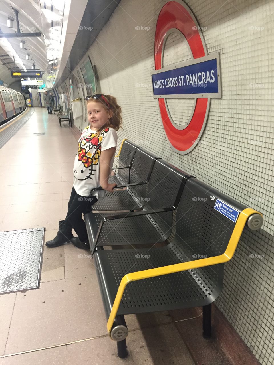 Underground posing 