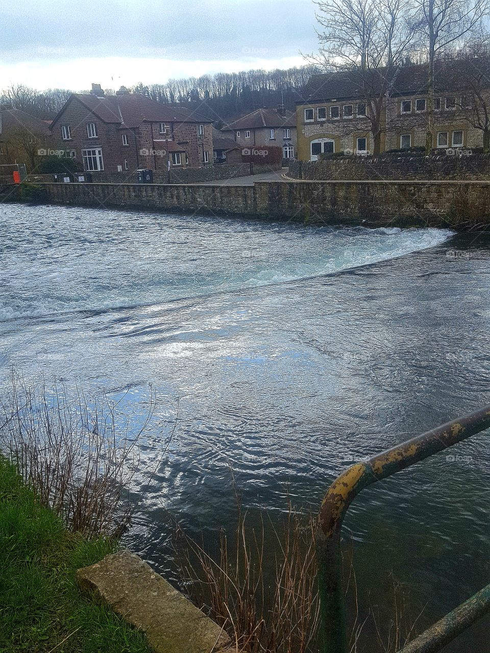 Gorgeous river going through Bakewell