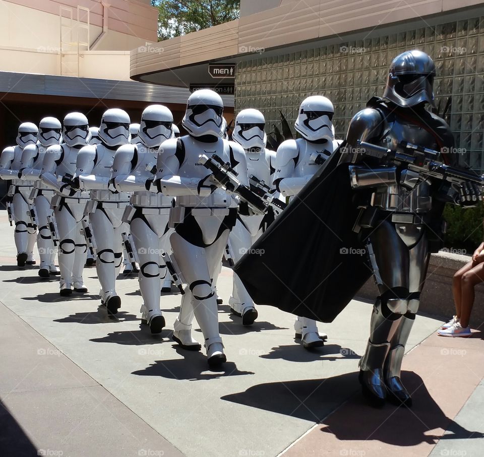 Stormtroopers march