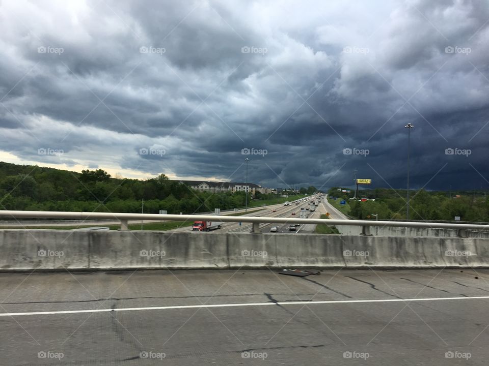 Storm Clouds Crossroads 