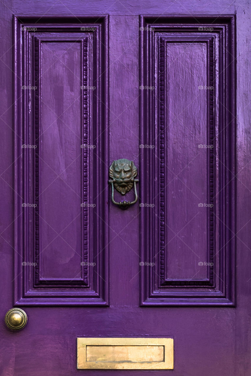 Purple door 