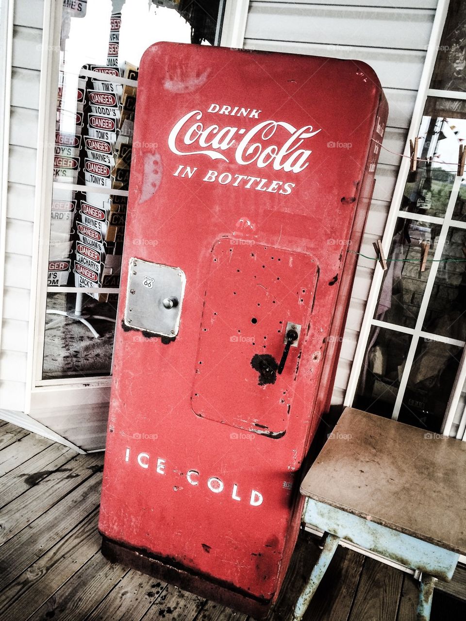 Vintage Coke Machine