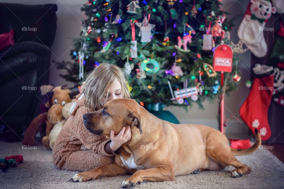 Christmas kisses