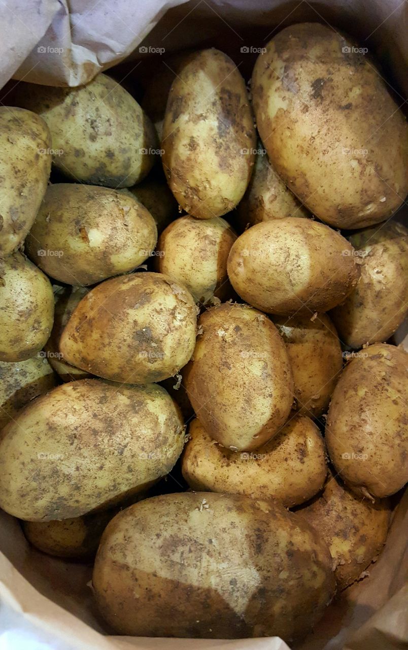 New potatoes