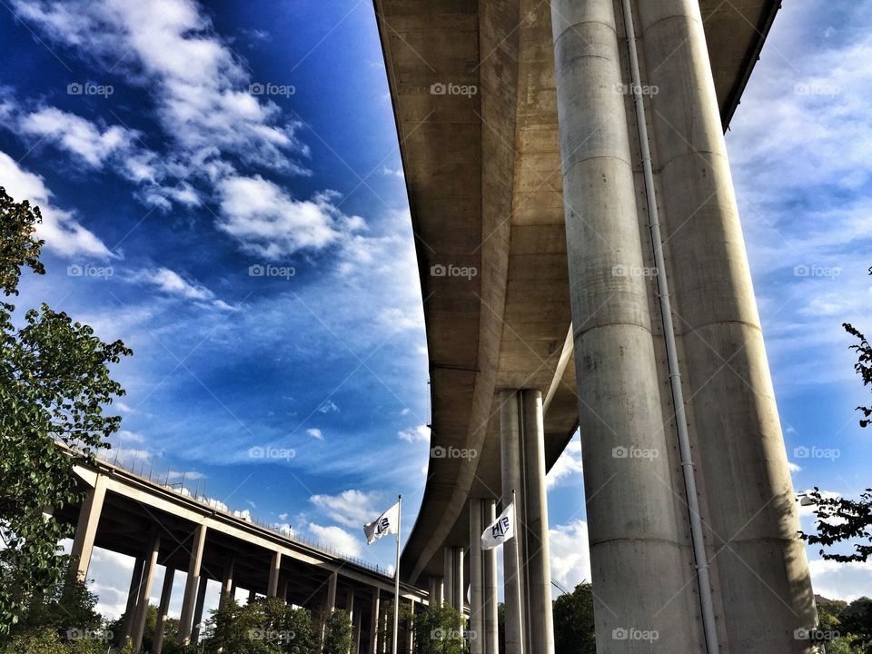 Under the bridge