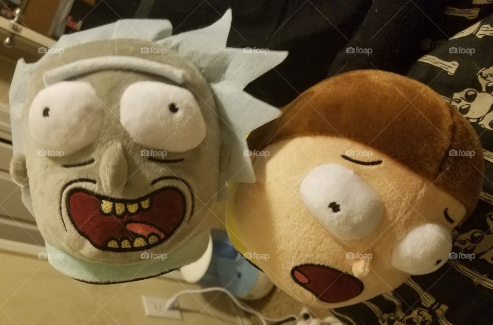 Rick and Morty slippers!