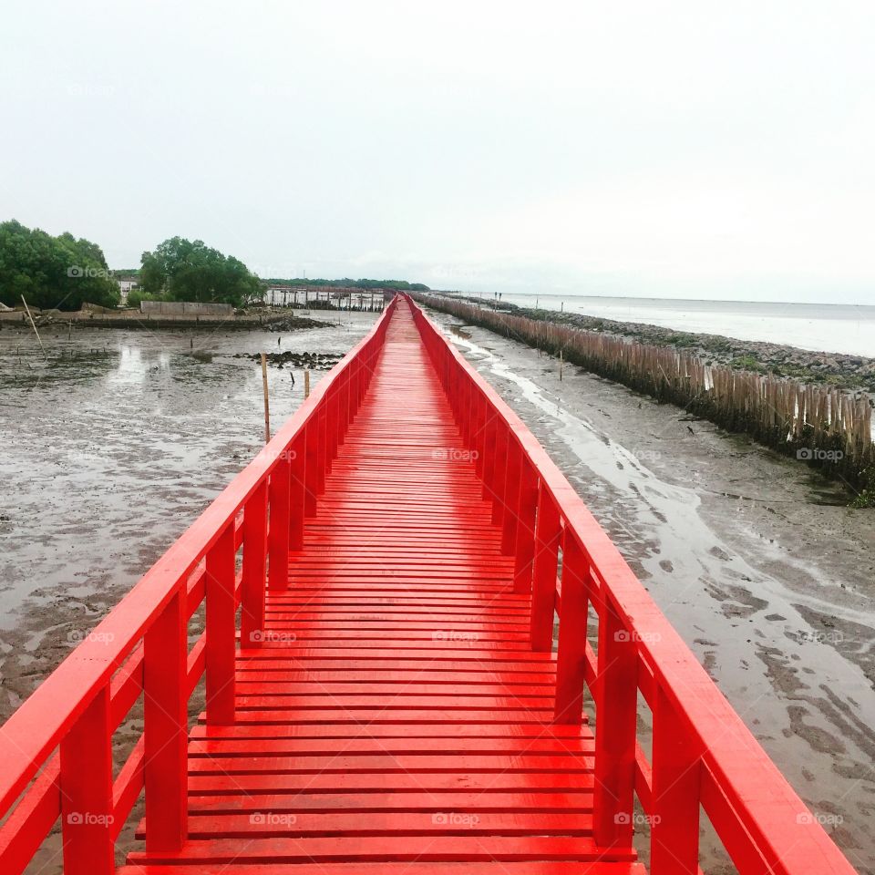 Red bridge 