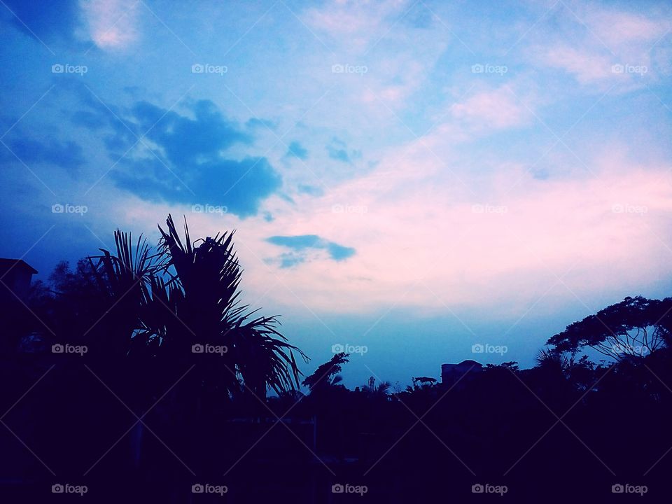 A morning sun rise photo