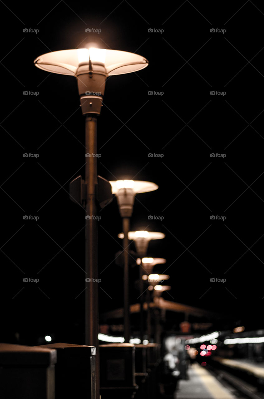 Lamp row