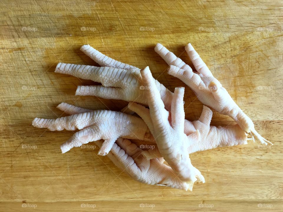 Chicken Feet without Toenails