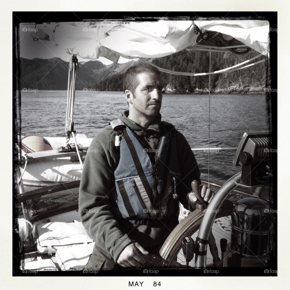 Adventure Sailor. Out sailing outside of Seward AK. On an adventure!