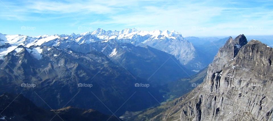 On top of the Switzerland Mountains.